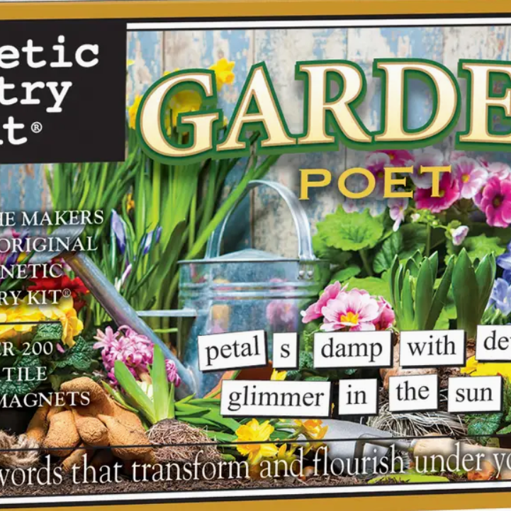 Magnetic Poetry - Garden Poet Edition