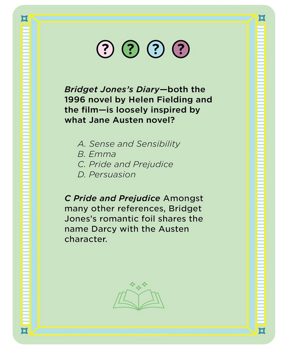 Check Your Shelf -  A Literary Trivia Card Game
