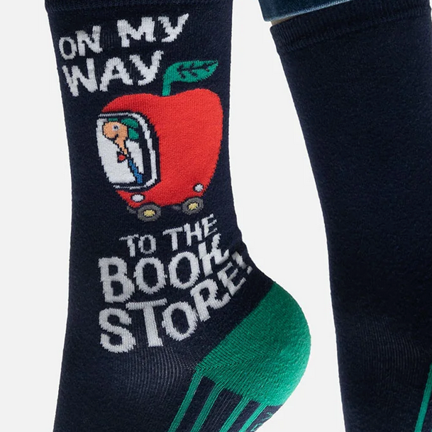 Richard Scarry On My Way to the Bookstore Socks