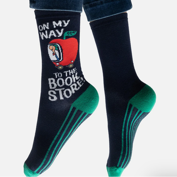 Richard Scarry On My Way to the Bookstore Socks