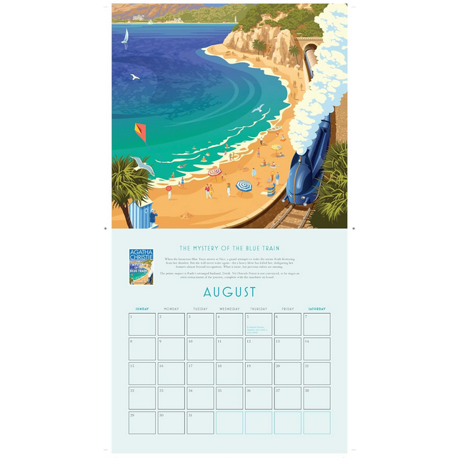 Agatha Christie 2027 Wall Calendar