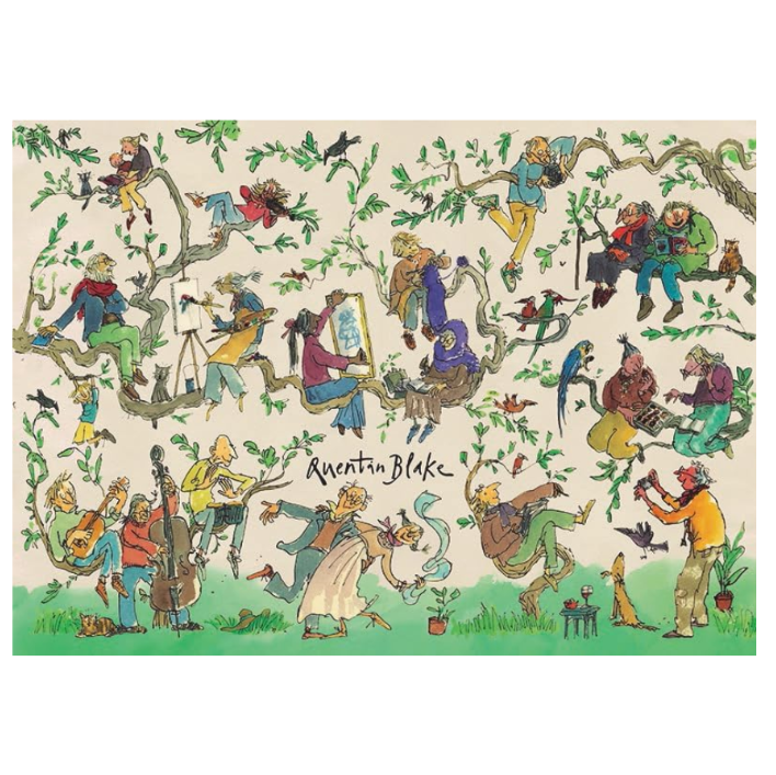 Quentin Blake You Are Only Young Twice 1000-Piece Jigsaw Puzzle