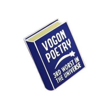 Vogon Poetry  Enamel Pin