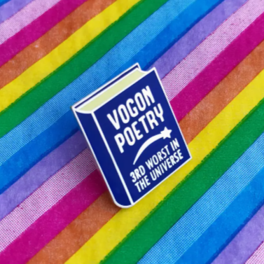 Vogon Poetry  Enamel Pin