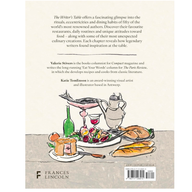 The Writer's Table - Famous Authors and Their Favourite Recipes