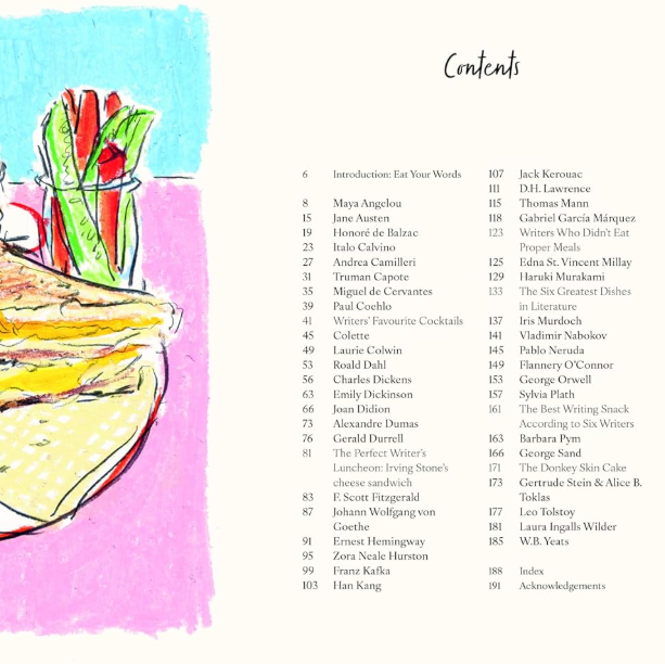 The Writer's Table - Famous Authors and Their Favourite Recipes