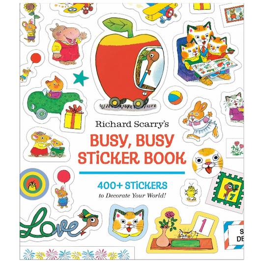 Richard Scarry's Busy, Busy Sticker Book