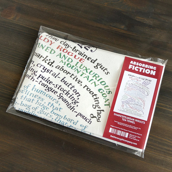 Shakespearean Insults Tea Towel