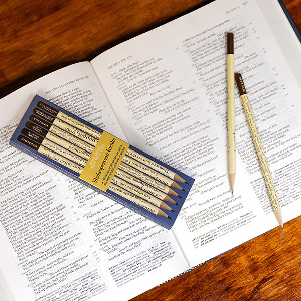Shakespearean Insults Pencil Set