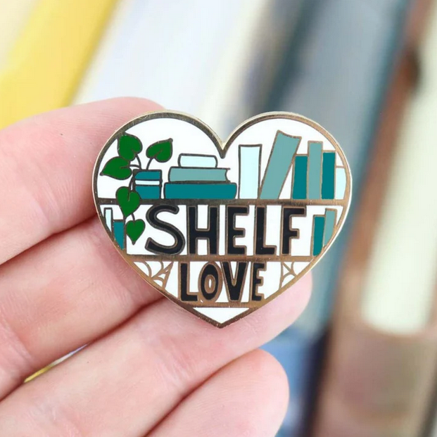 Shelf Love Enamel Pin