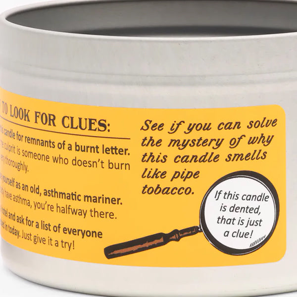Sherlock Holmes Scented Candle