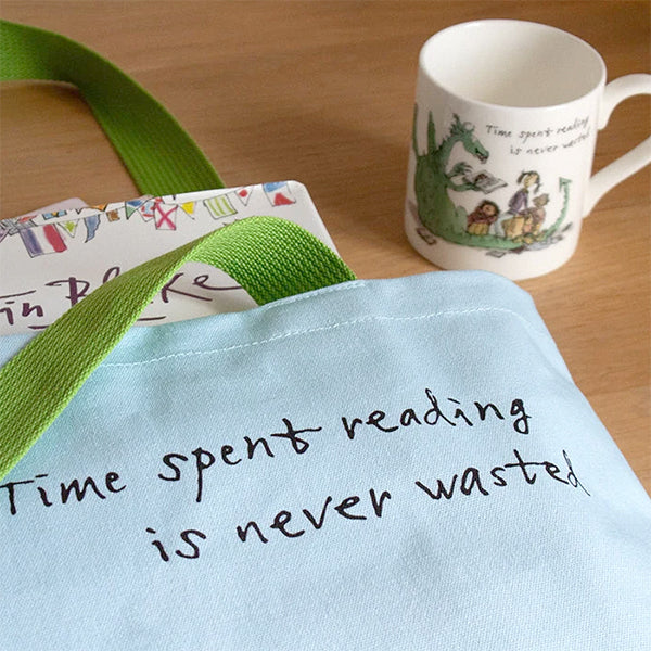 Time Spent Reading Tote Bag