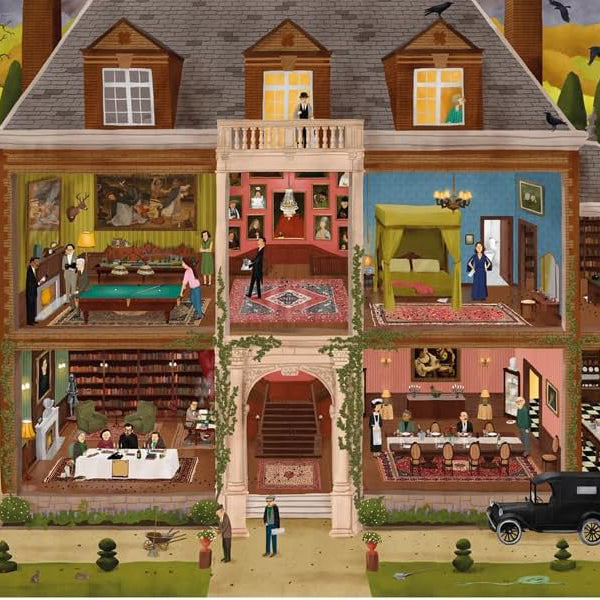 The Literary Detectives' Murder Club 1000-Piece Jigsaw Puzzle