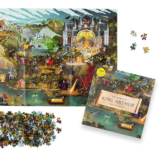 The World of King Arthur 1000-Piece Jigsaw Puzzle