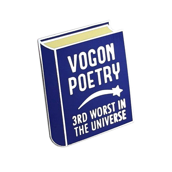 Vogon Poetry  Enamel Pin