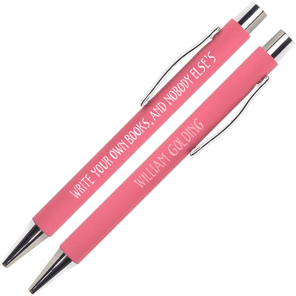William Golding Writerly Quote Pen