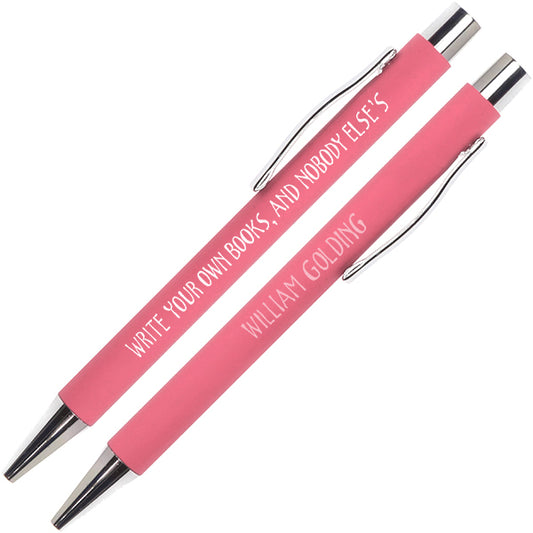William Golding Writerly Quote Pen