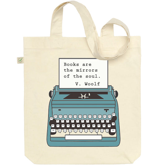 Virginia Woolf Typewriter Tote