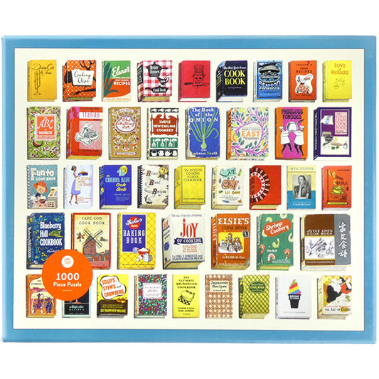 Classic Cookbooks 1000-Piece Jigsaw Puzzle