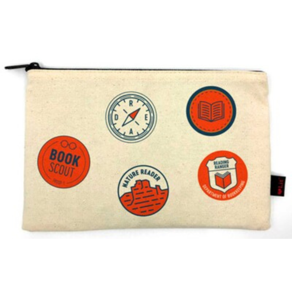 Reading Merit Badges Pouch - end of line