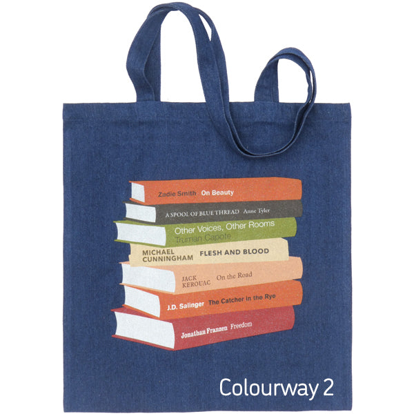 Personalised Bookshelf Tote Bag