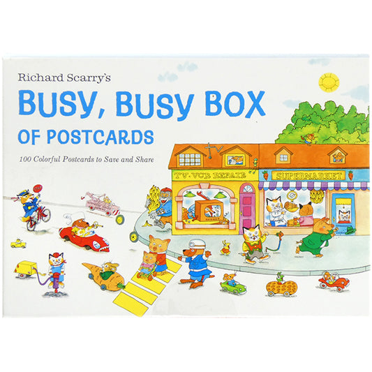 Richard Scarry's Busy, Busy Box of Postcards
