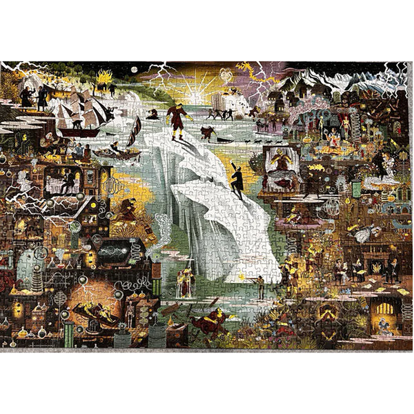 The World of Frankenstein 1000-Piece Jigsaw Puzzle