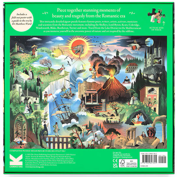 The World of the Romantics 1000-Piece Jigsaw Puzzle