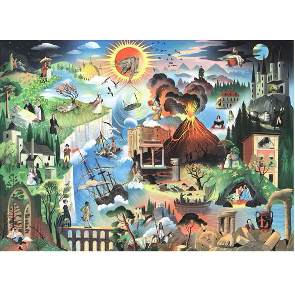 The World of the Romantics 1000-Piece Jigsaw Puzzle