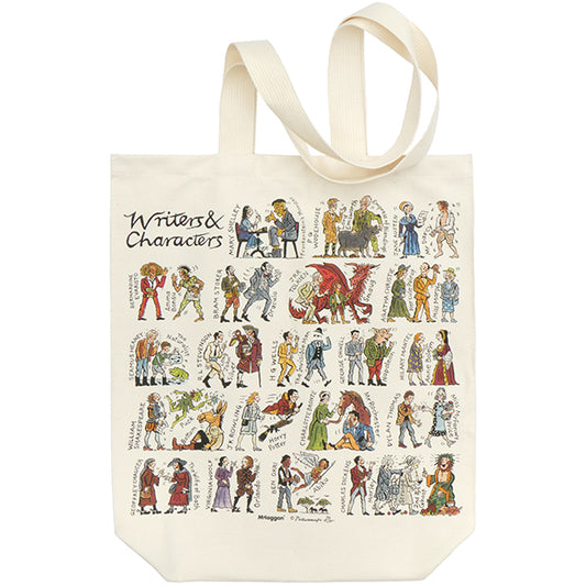 Writers and Characters Tote Bag