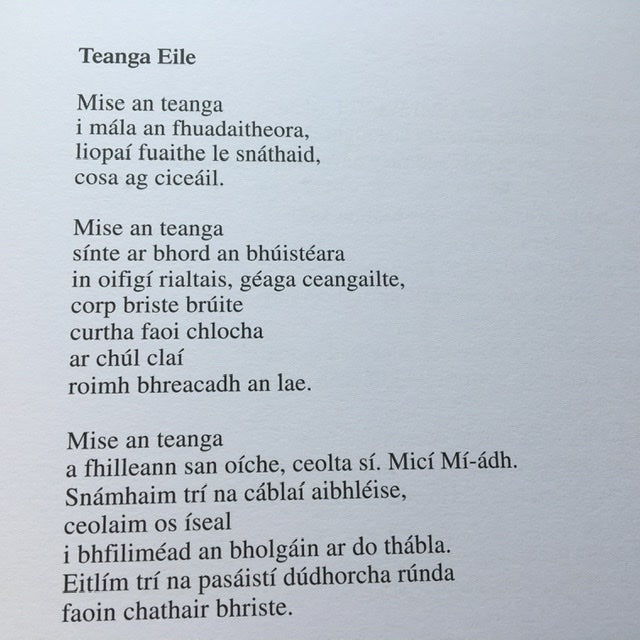 Poetry Instead of a Card - Ten Poems from Ireland