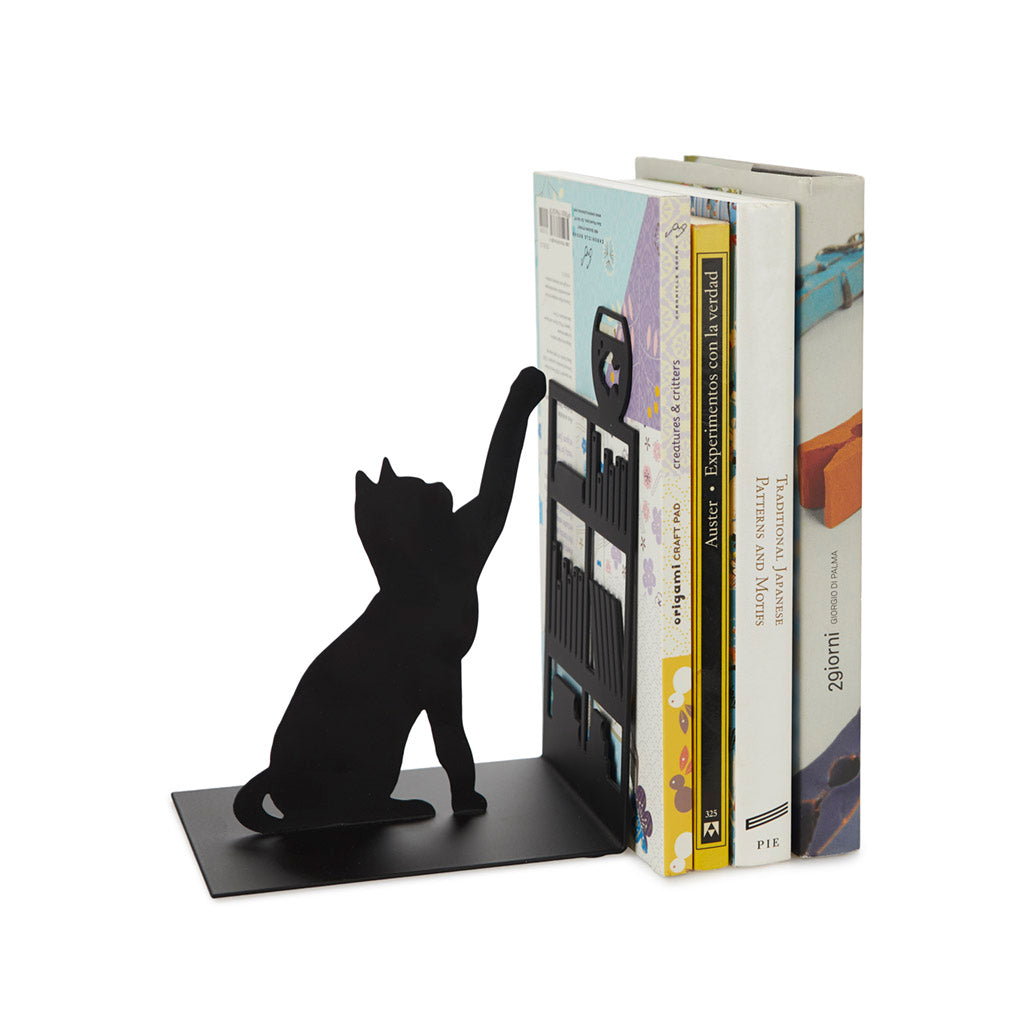 Fishing Cat Bookend