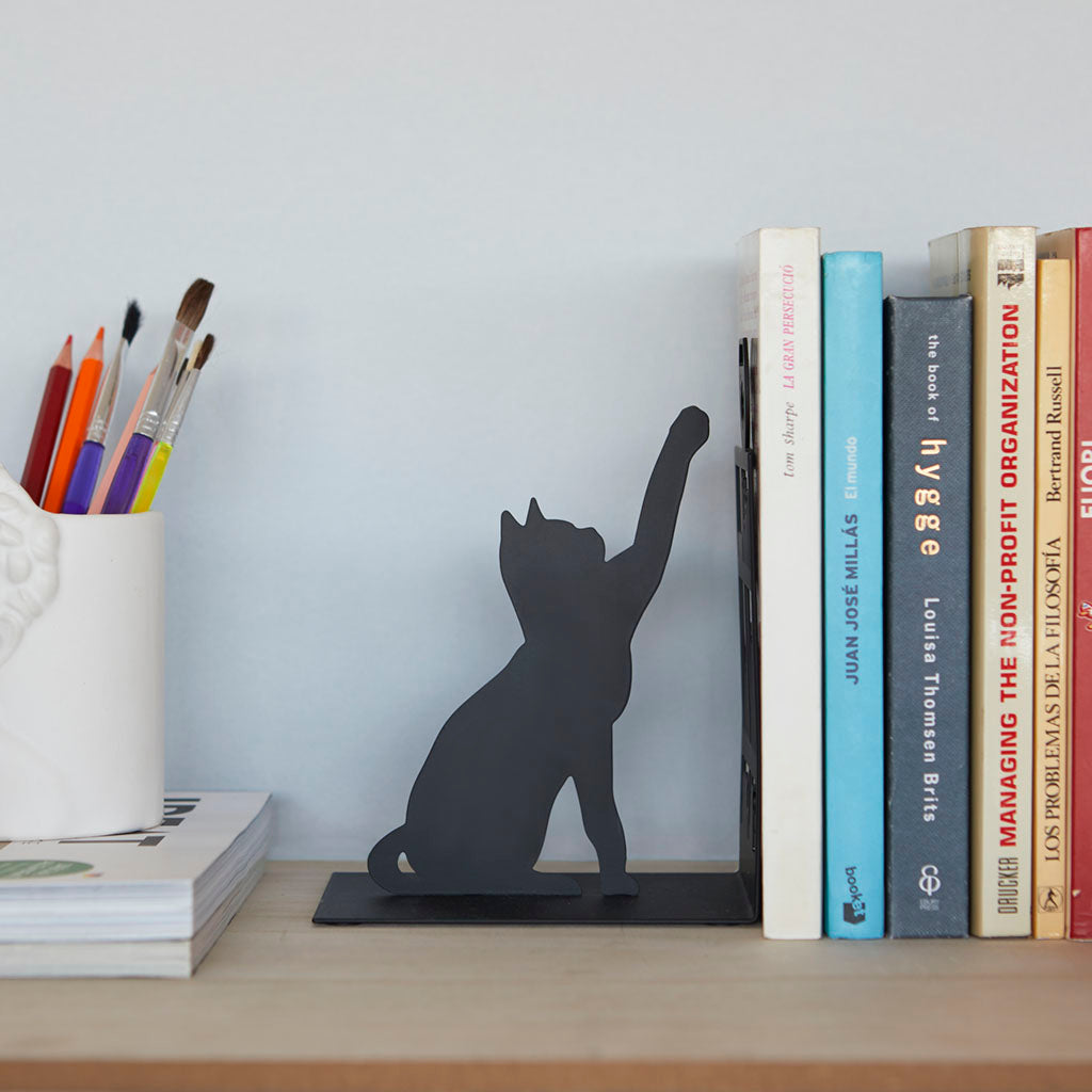 Fishing Cat Bookend