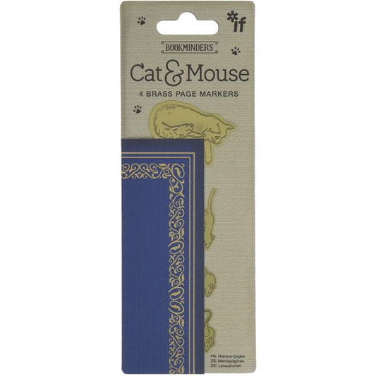 Bookminders Page Markers - Cat & Mouse