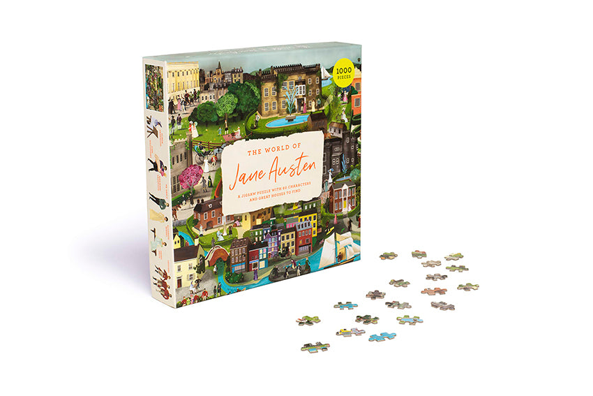 The World of Jane Austen 1000-Piece Jigsaw Puzzle