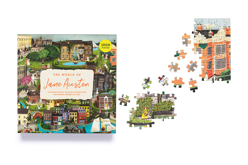 The World of Jane Austen 1000-Piece Jigsaw Puzzle