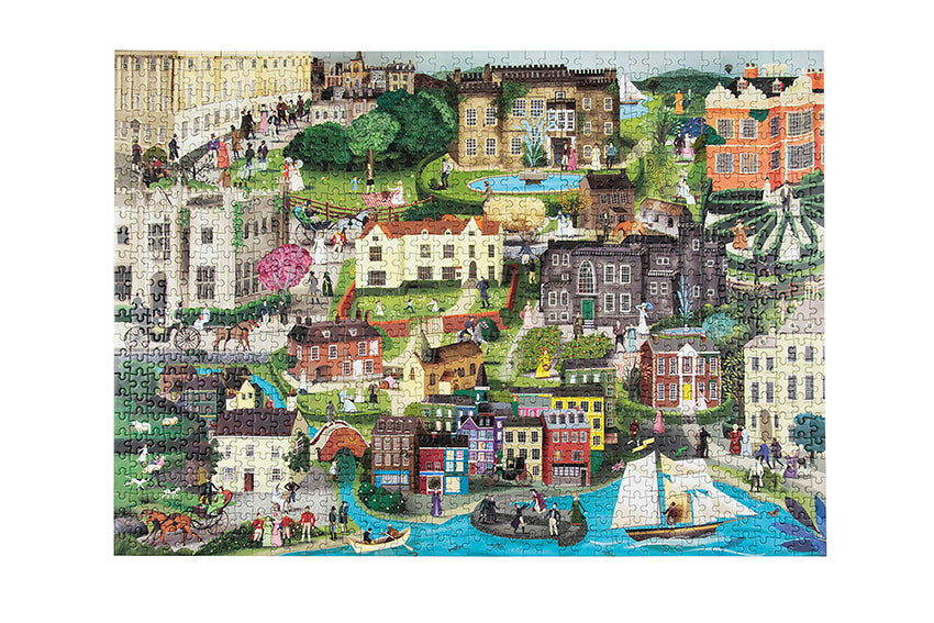 The World of Jane Austen 1000-Piece Jigsaw Puzzle