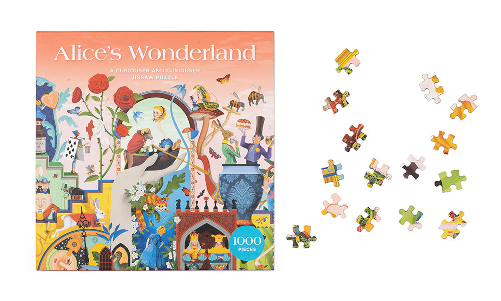 Alice's Wonderland: A Curiouser and Curiouser Jigsaw Puzzle