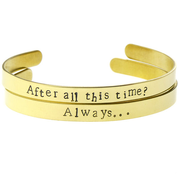 'After All This Time ... Always' Bangle Set