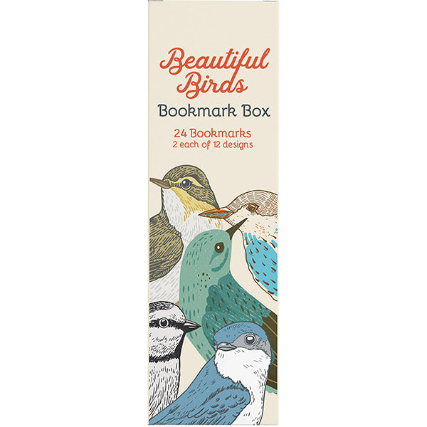 Beautiful Birds Bookmark Box
