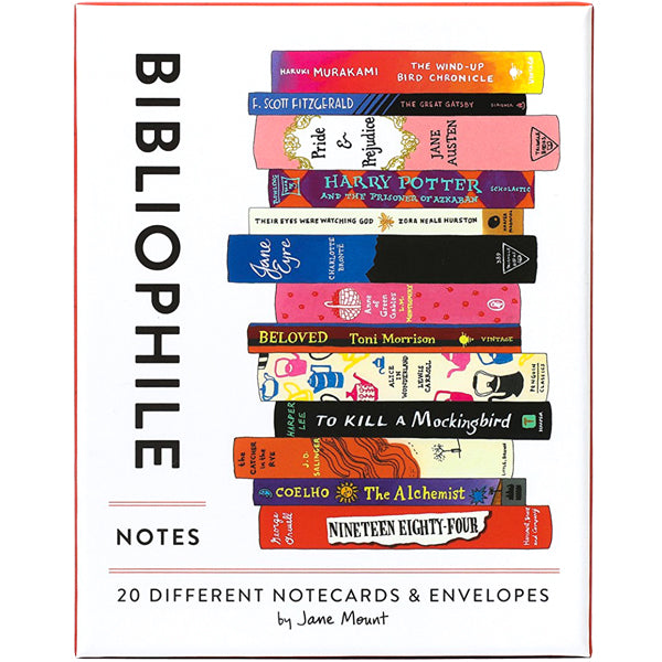 Bibliophile Notecards
