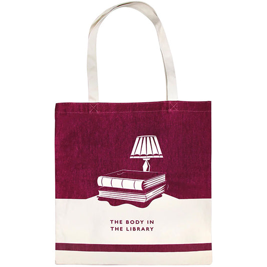 'The Body in the Library' Agatha Christie Shopper Bag