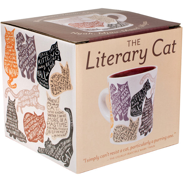 Literary Cat Mug