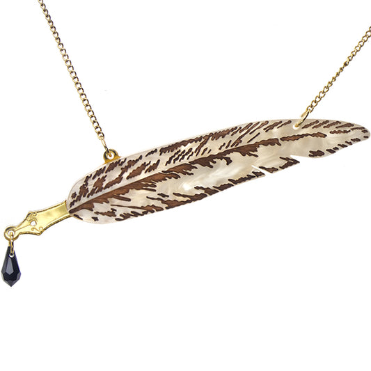 Chawton House Quill Necklace