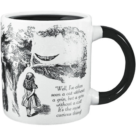 Disappearing Cheshire Cat Mug