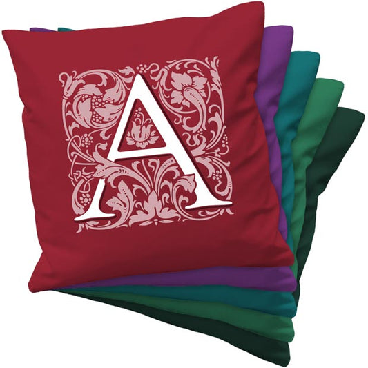 Decorated Initial Cushion
