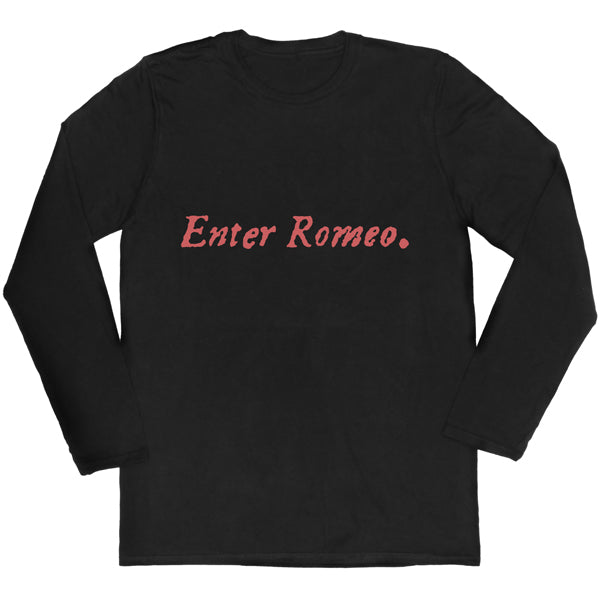 Enter Romeo First Folio T-shirt - Choice of Shapes/Styles