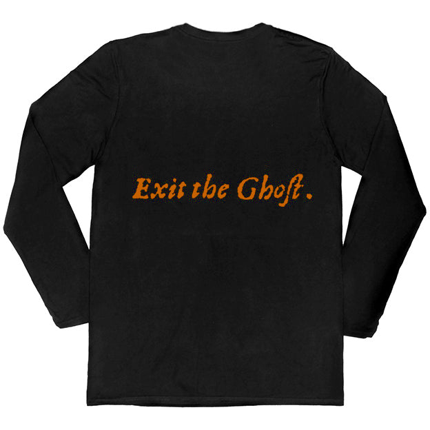 Hamlet 'Enter Ghost' Long-sleeved Unisex T-shirt