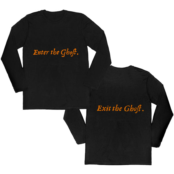 Hamlet 'Enter Ghost' Long-sleeved Unisex T-shirt