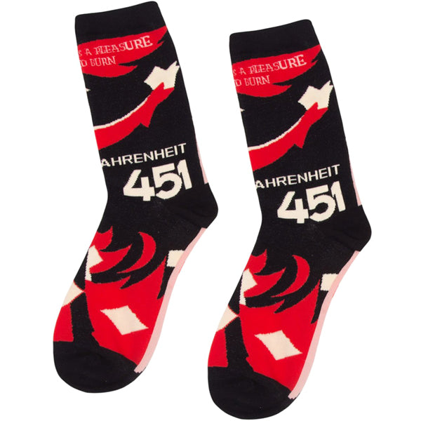 Fahrenheit 451 Socks